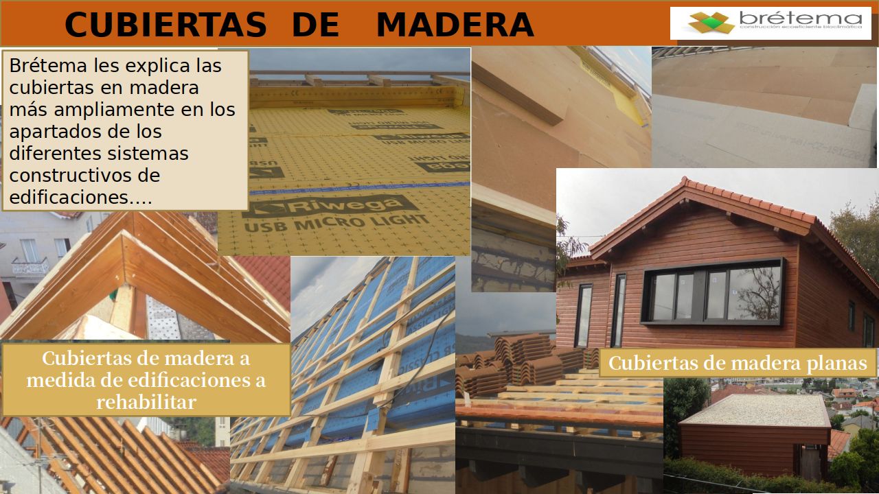 Cubiertas de madera – Brétema
